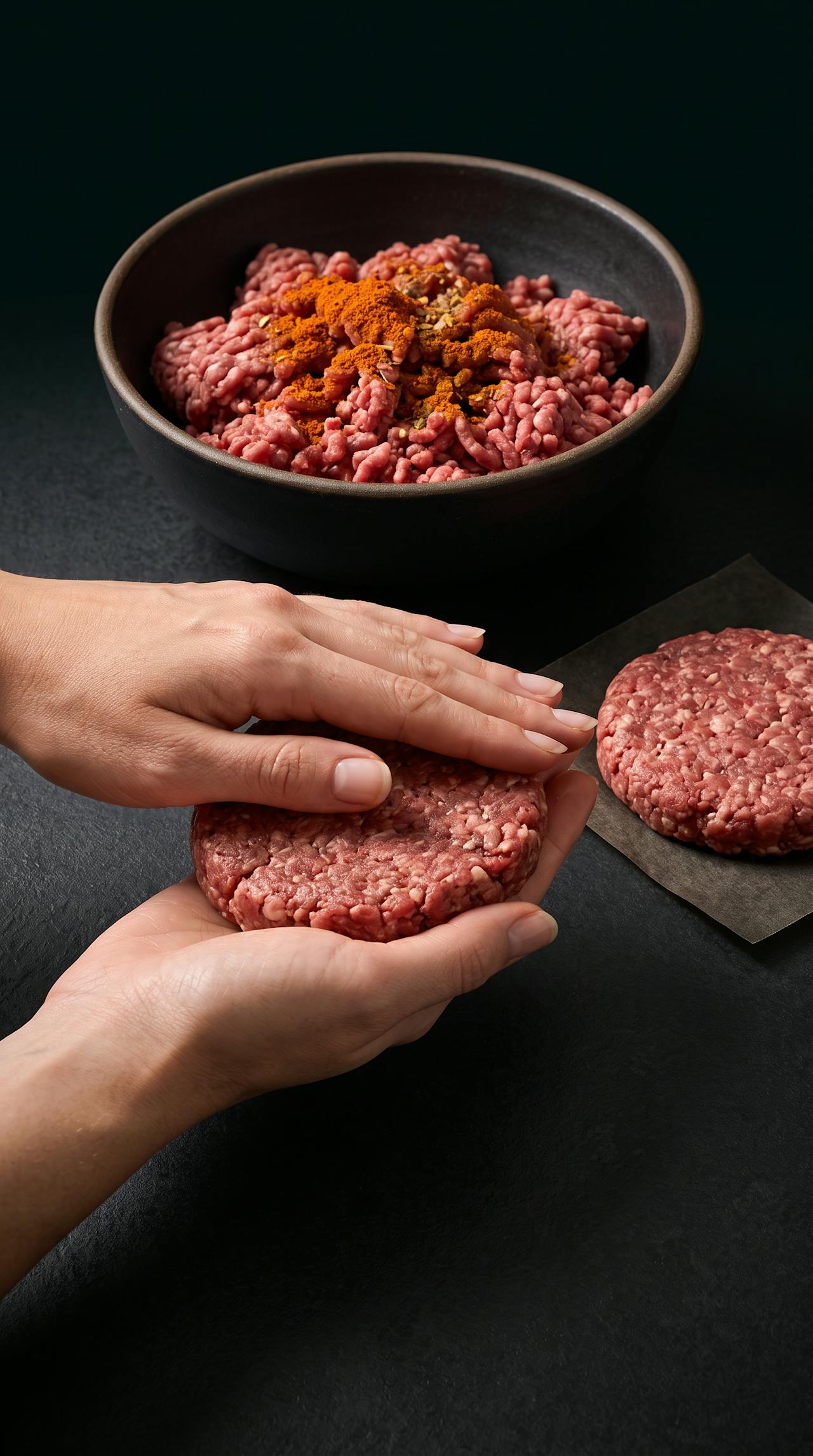 Crunchy Thai-Burger mit spicy Kooray Mayo – Schritt 1