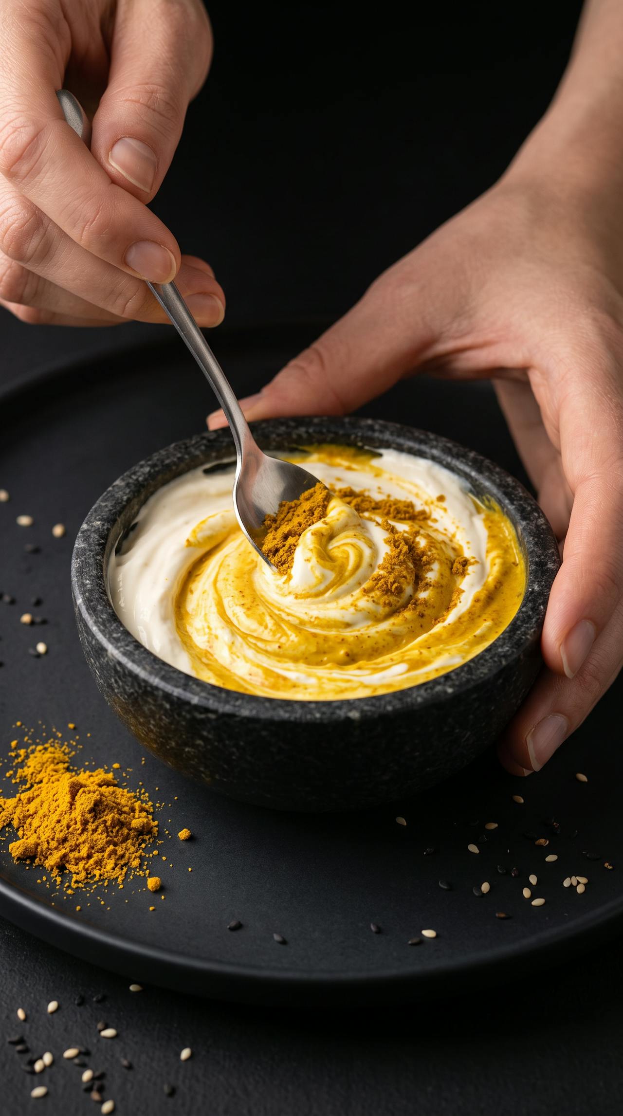 Curry Cream Cheese Rolls – step 1