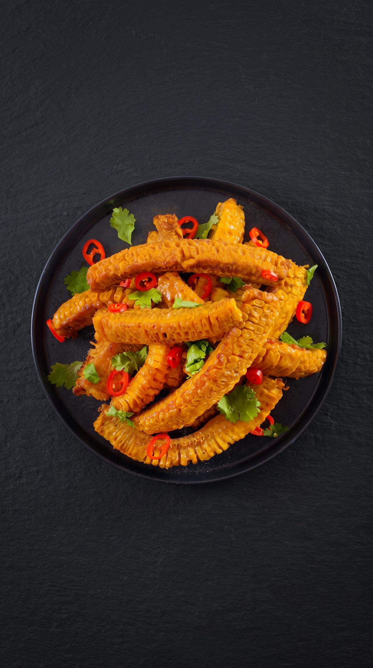 Corn ribs with Kooray spiced butter – Kooray recipe with organic Thai curry