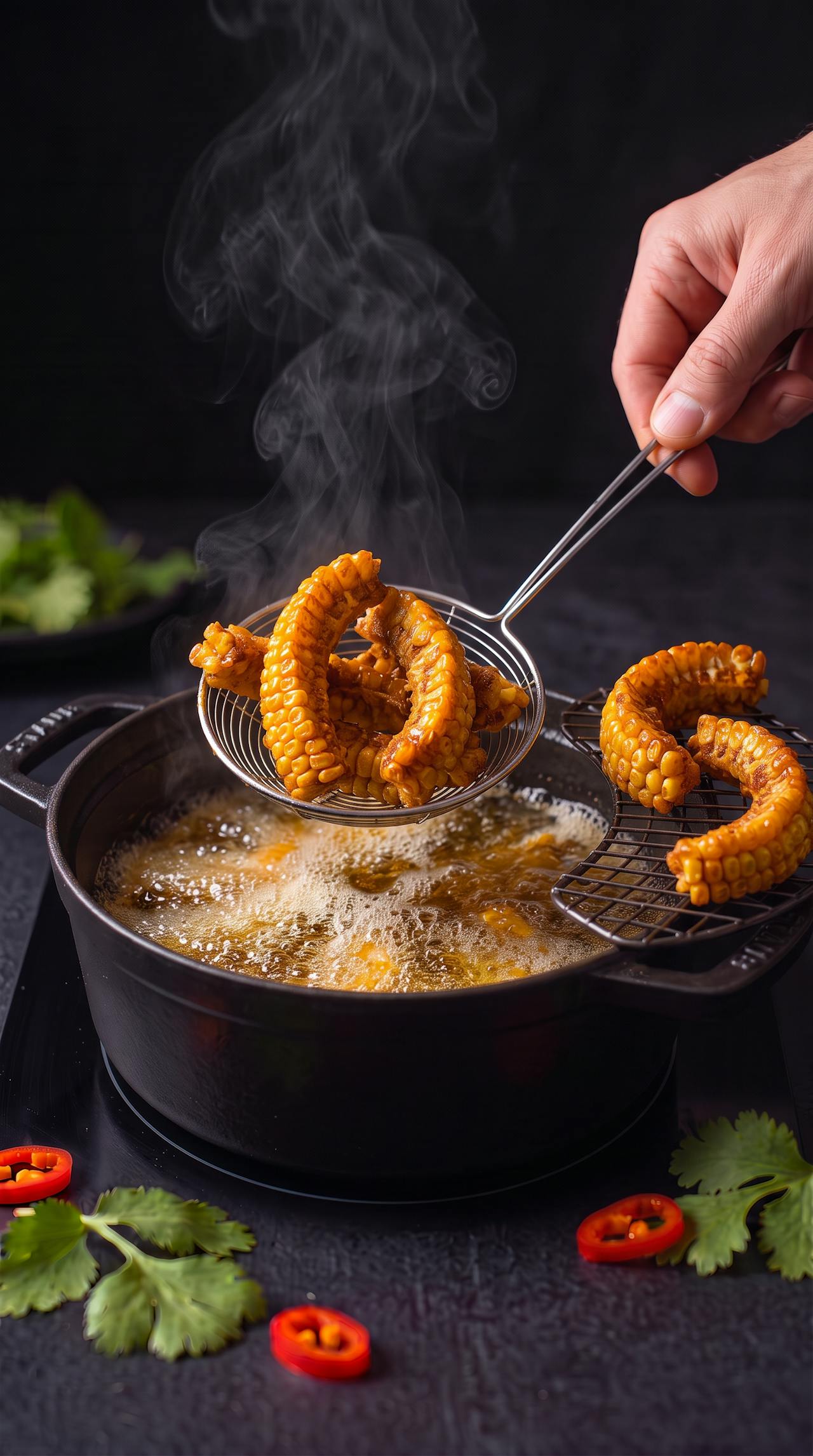 Corn ribs with Kooray spiced butter – step 3