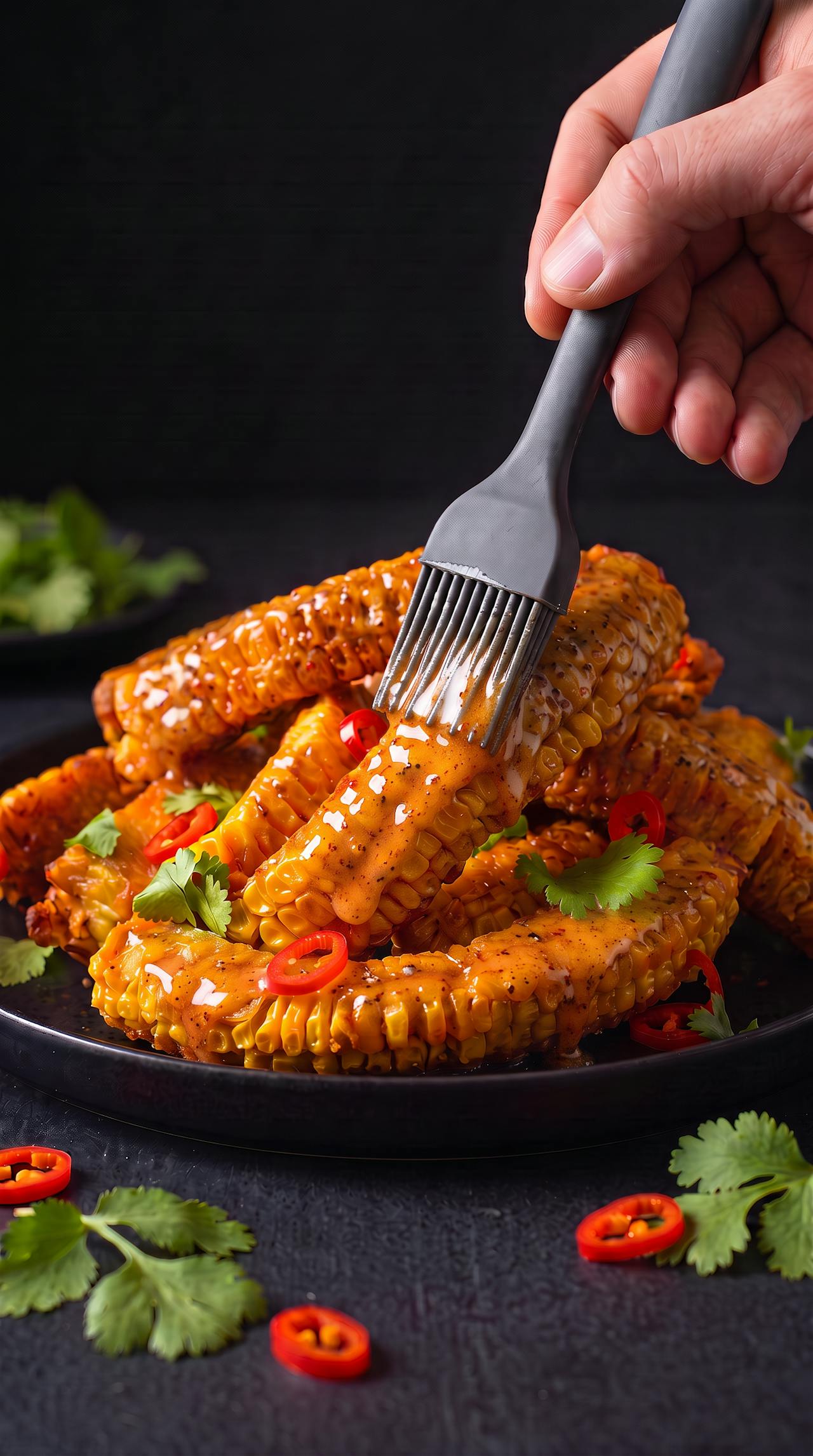 Corn ribs with Kooray spiced butter – step 4